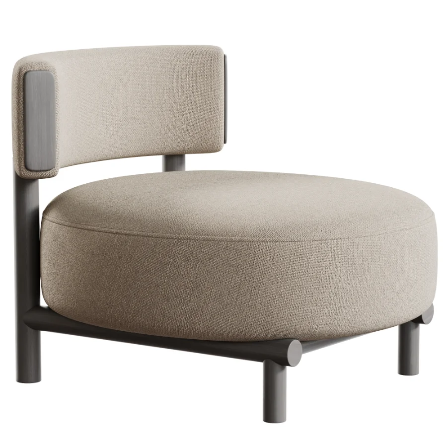 Modern Simple Style Accent Chair Image 4