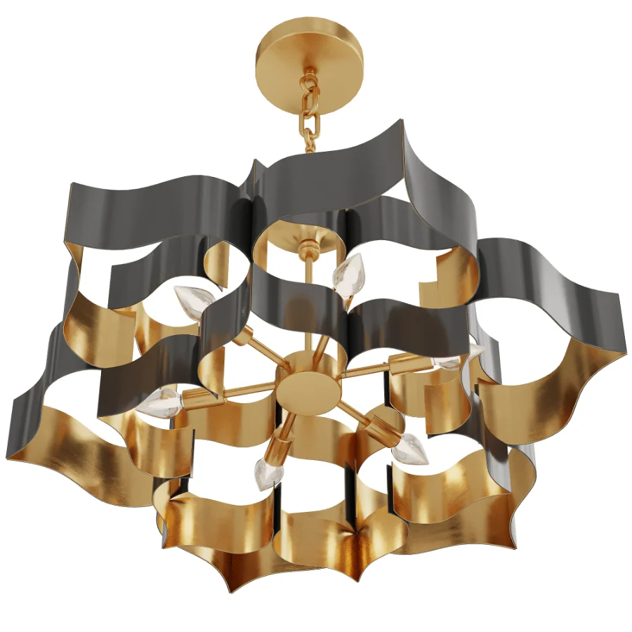 Grand Lotus Light Chandelier Image 2