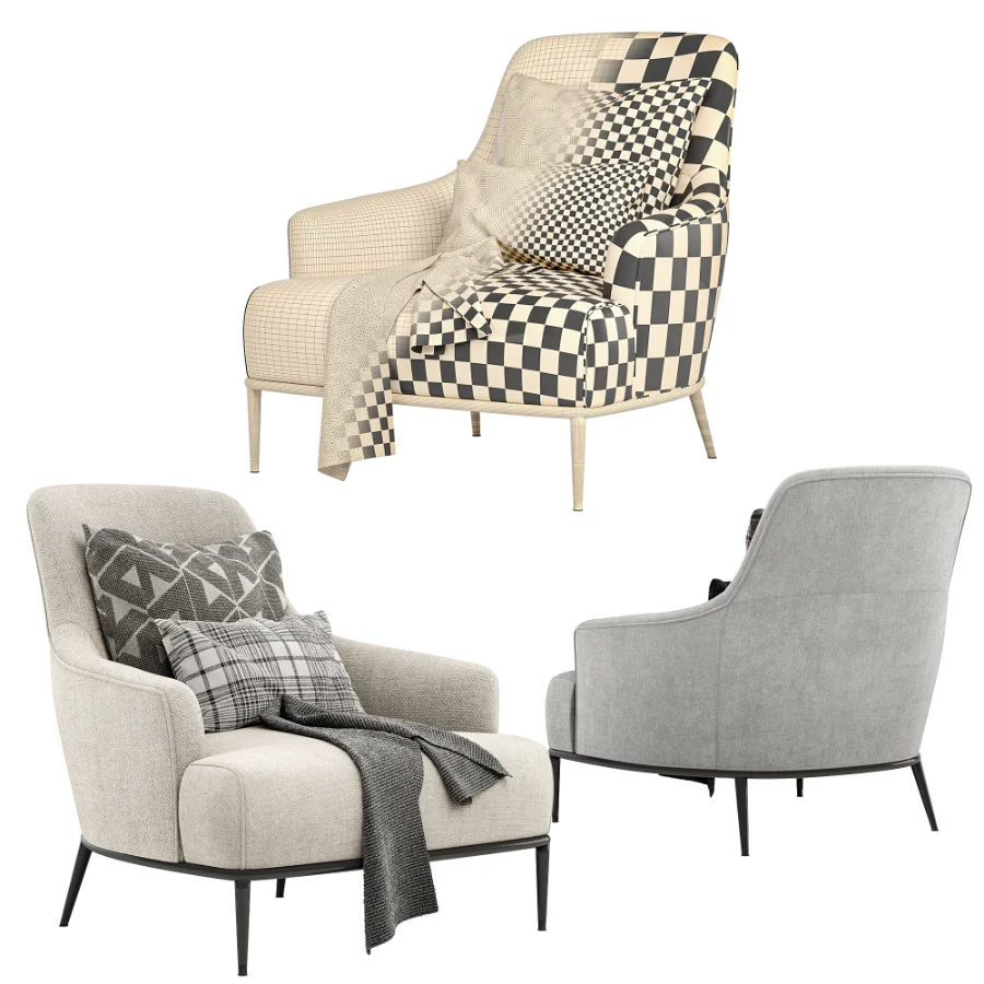 ESME Fabric armchair Image 2