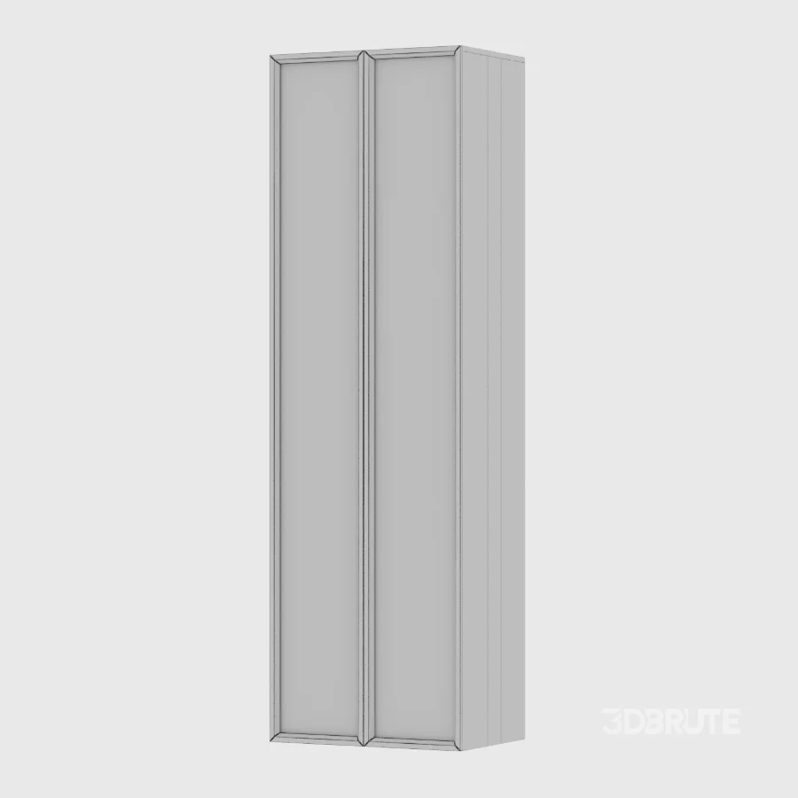 Glass Display Cabinet with Glassware Image 2