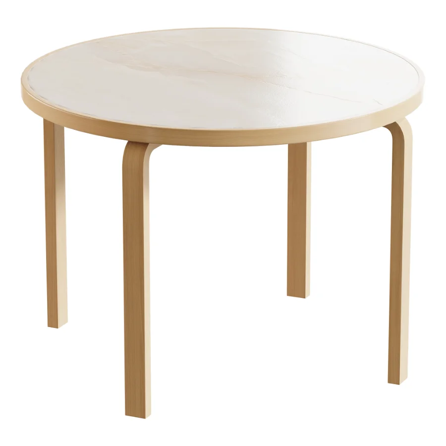 Artek Alvar Aalto Round Table 90A Image 7
