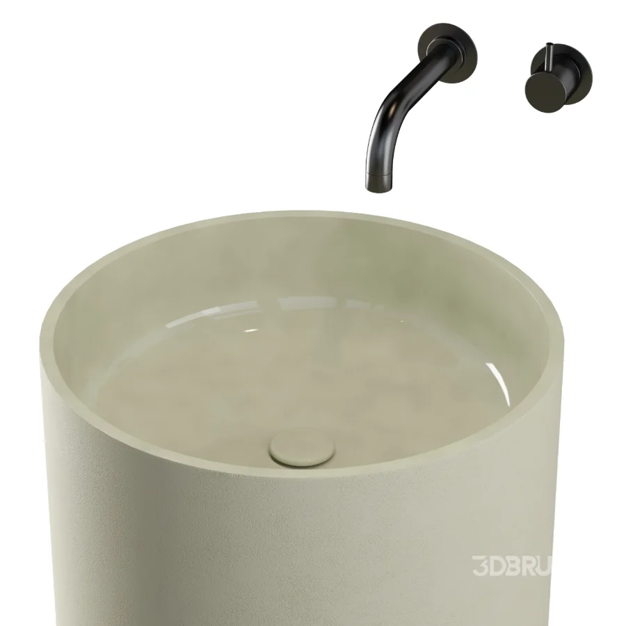 Freestanding Clay Basins FB I | Studio LOHO Image 4