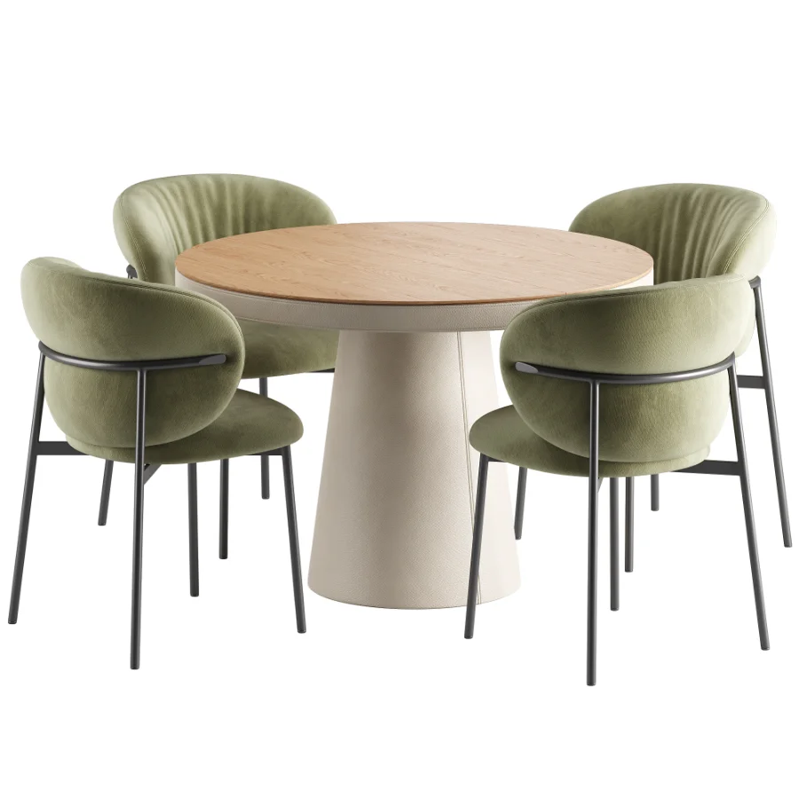 Rutte Flow Chair Lagen Dining Table Image 4