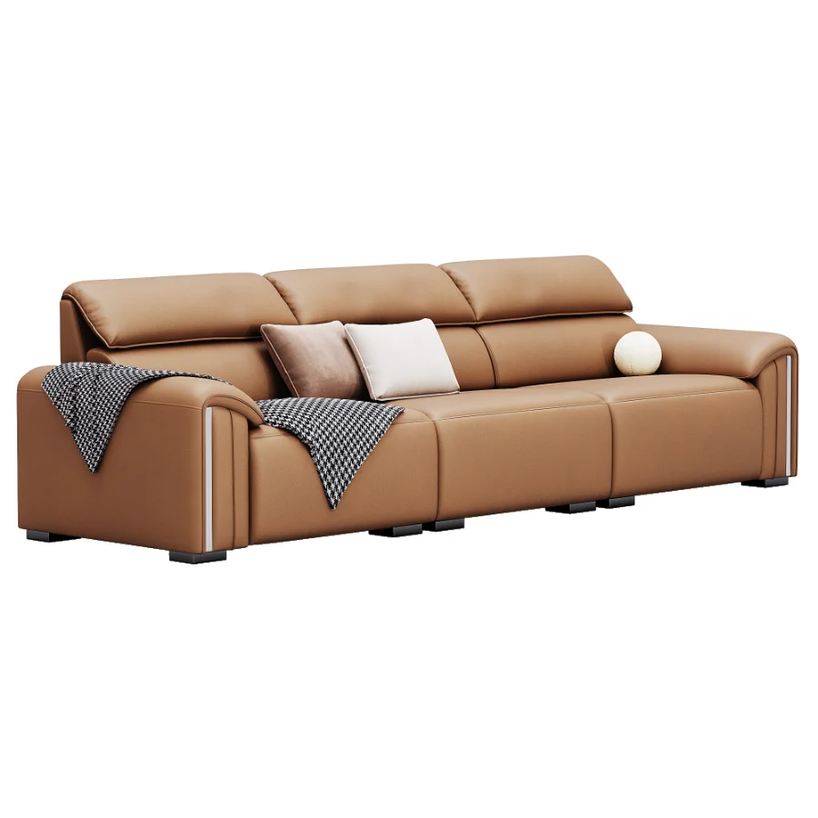Modern Three Seater Sofa 02 Image 2
