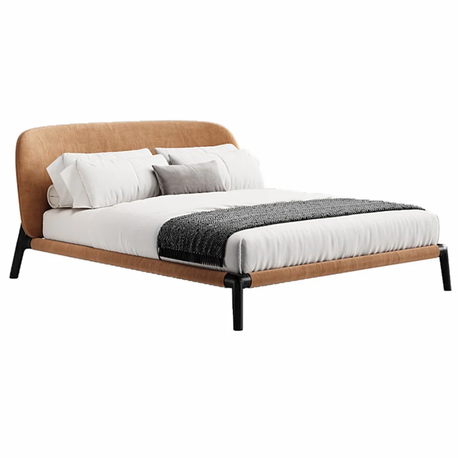 Curve Double Bed Image 1