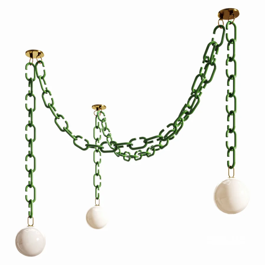 Cerine Triple Elongated Chandelier Image 1