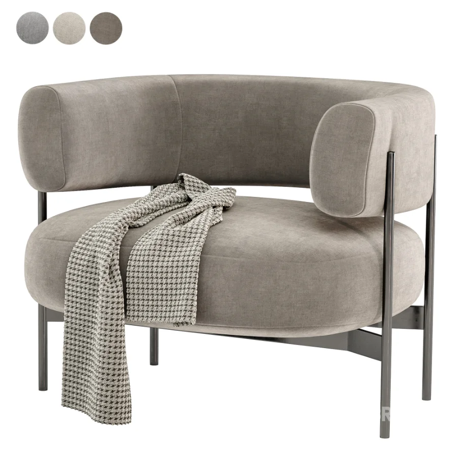 CINI armchair By HC28 Cosmo Image 2