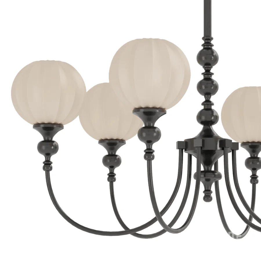 Retro Monique Chandelier Image 9
