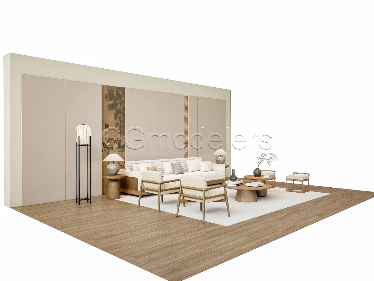 MODERN LUXURY LIVING ROOM SET 2 Image 17