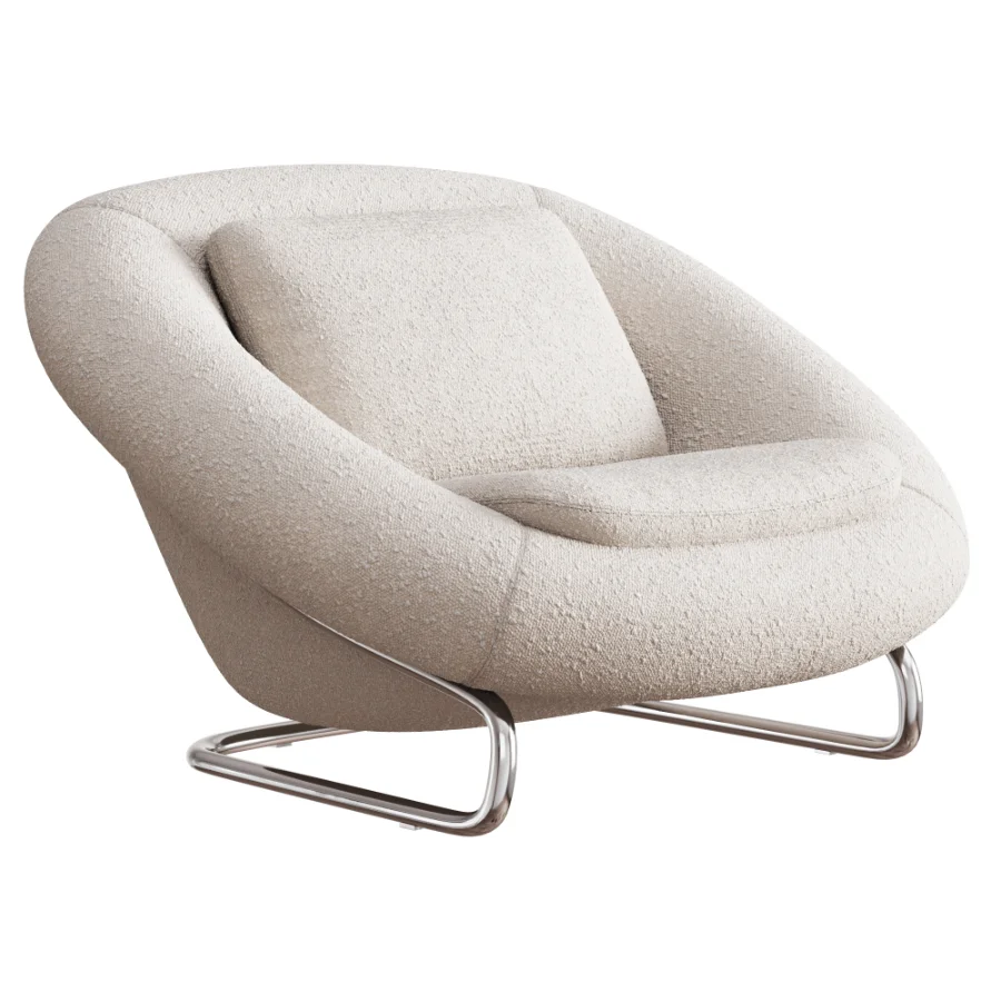 Barrel Armchair Image 4