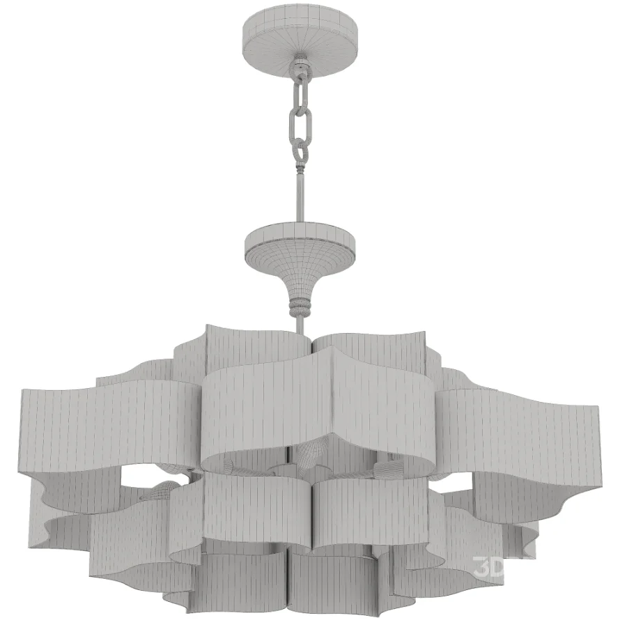 Grand Lotus Light Chandelier Image 3