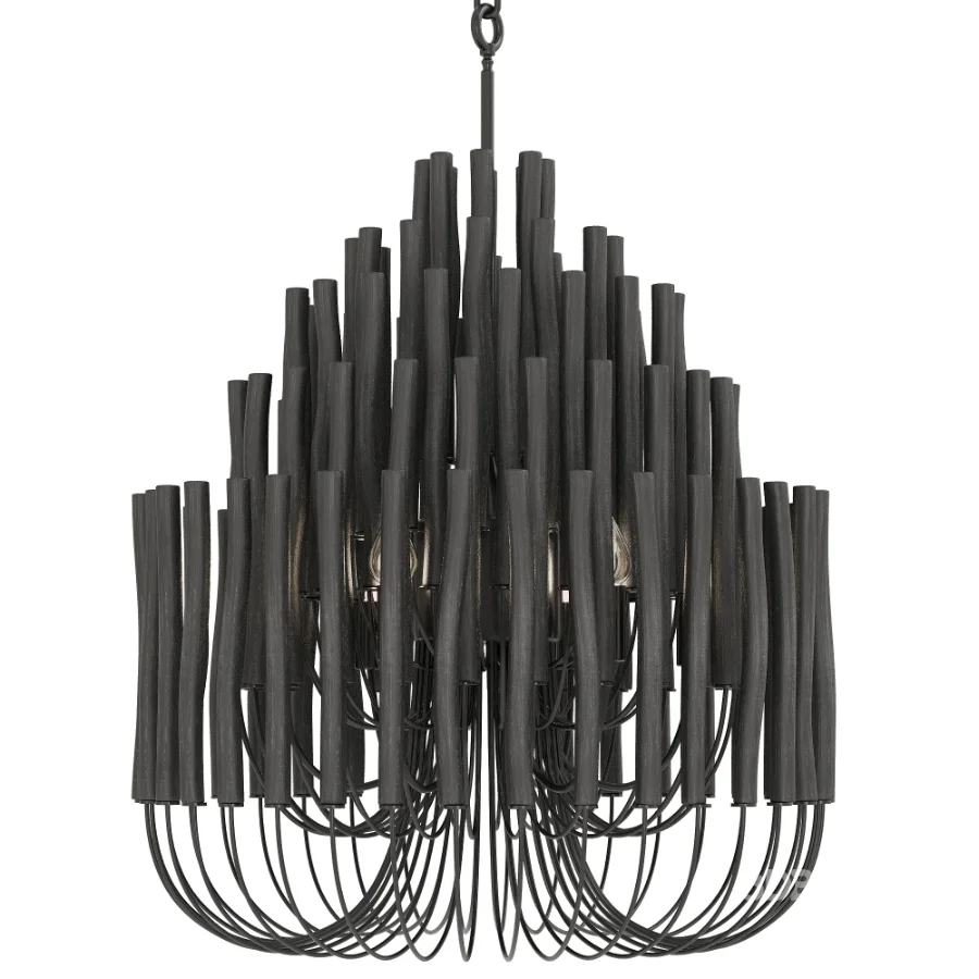 Arteriors Tilda Black Chandelier Image 1