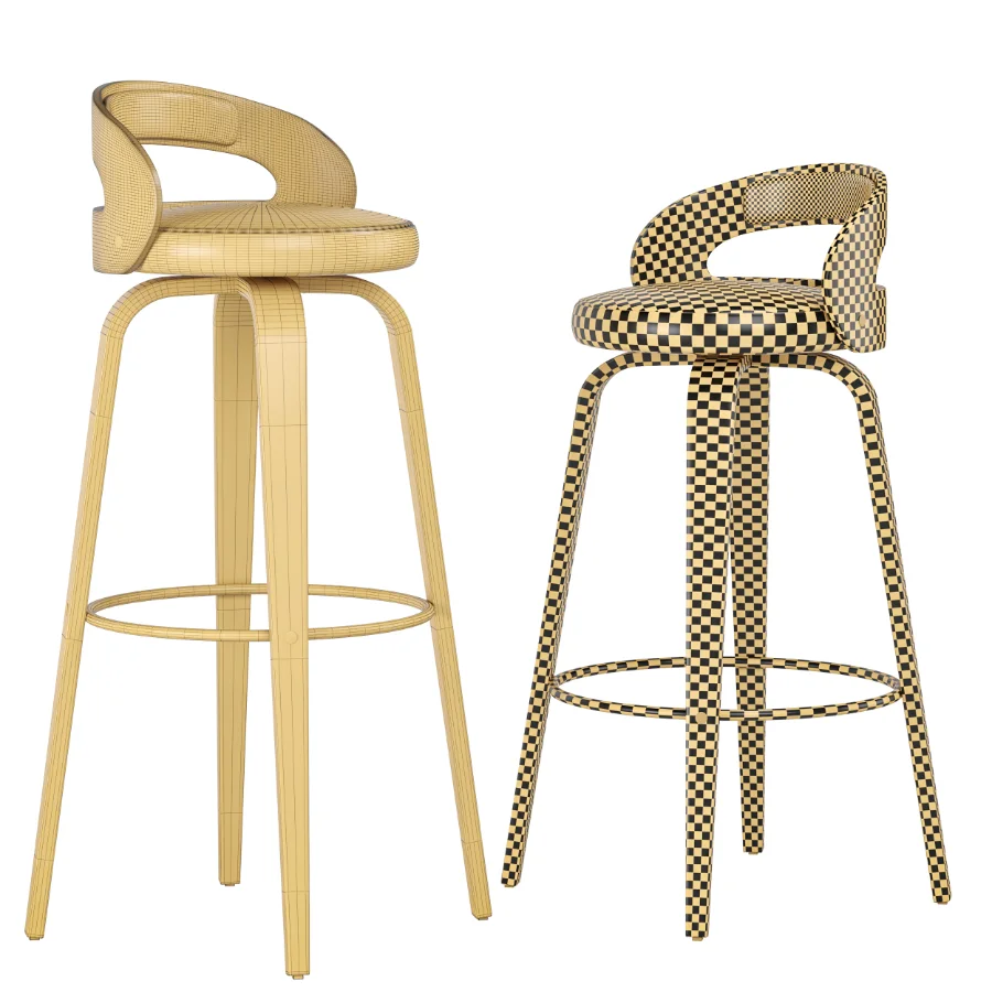 Shelly Swivel counter and bar Stool Image 4
