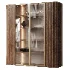 Curved Glass Display Cabinet - Thumbnail 1