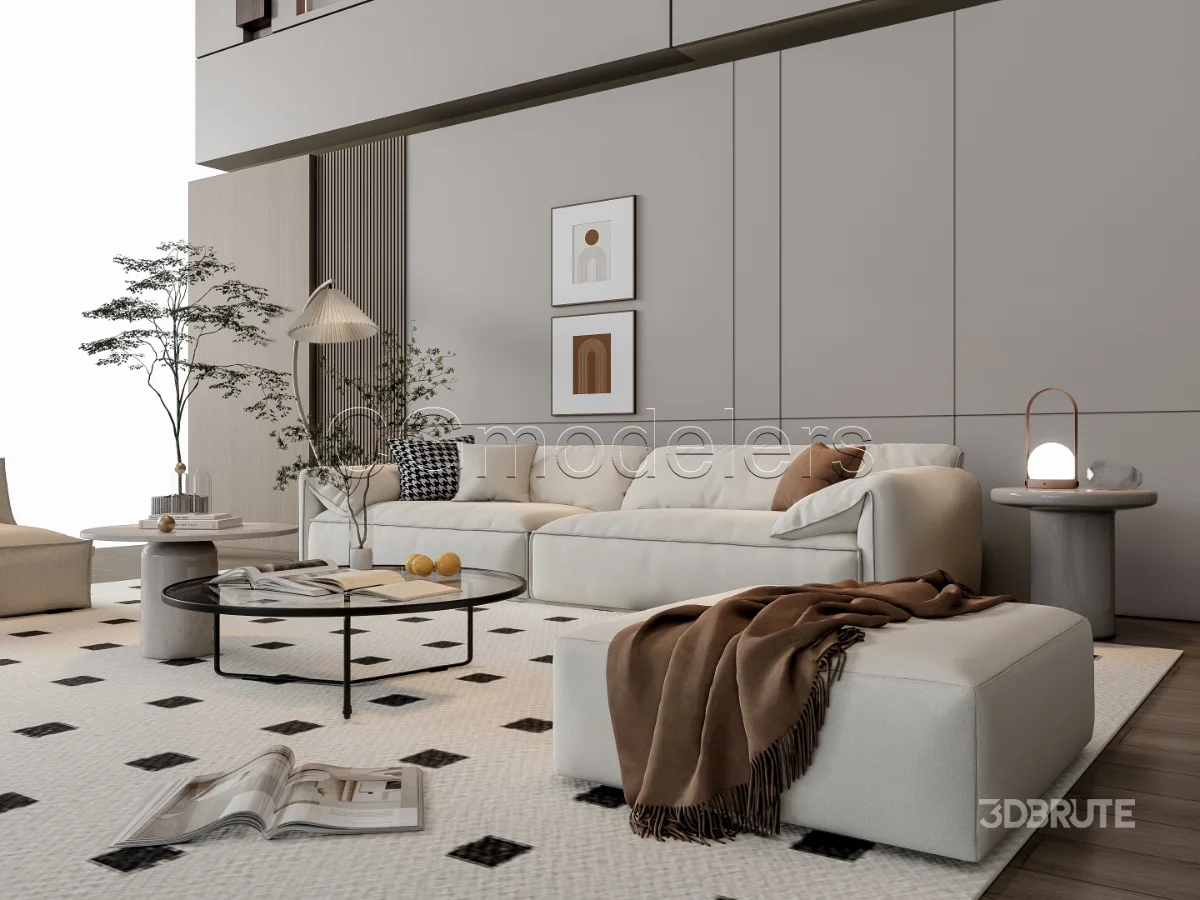 MODERN LUXURY LIVING ROOM SET 14 Image 10
