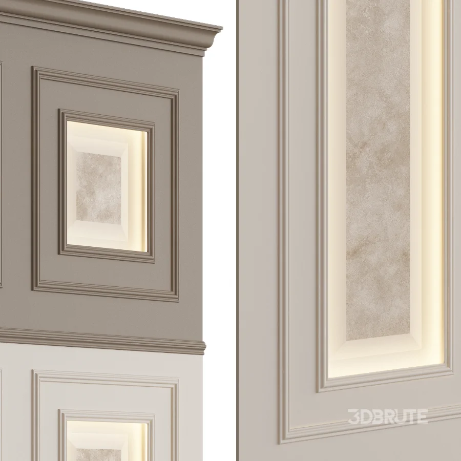 Wall Moulding Panel 01 Image 5
