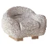 Glen Beige Armchair - Thumbnail 1