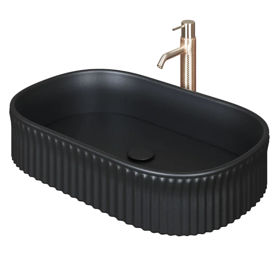 Black Countertop Sink Image 1