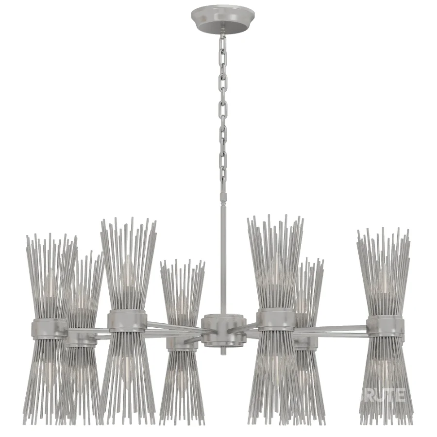 Skyla Brass Chandelier Image 3