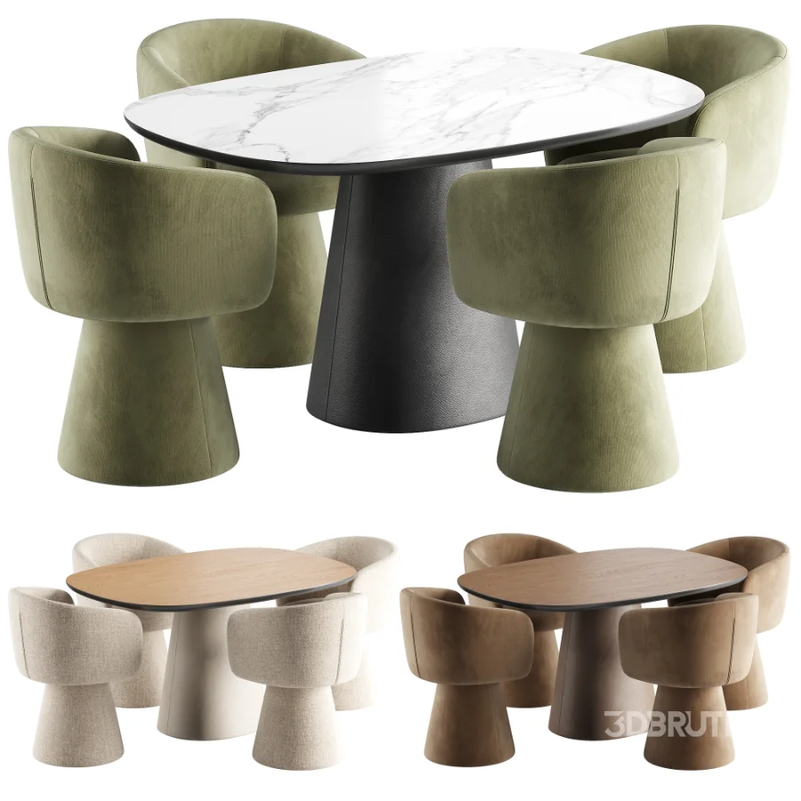 Tori Chair Pantone Dining Table Image 1