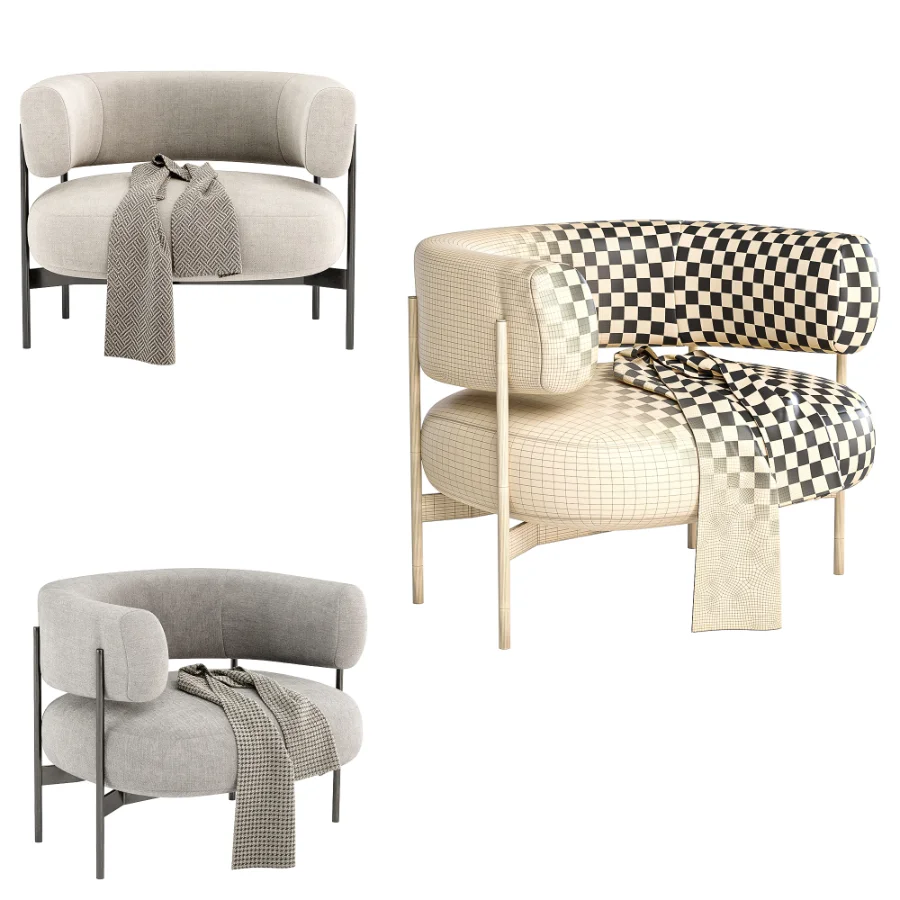 CINI armchair By HC28 Cosmo Image 4