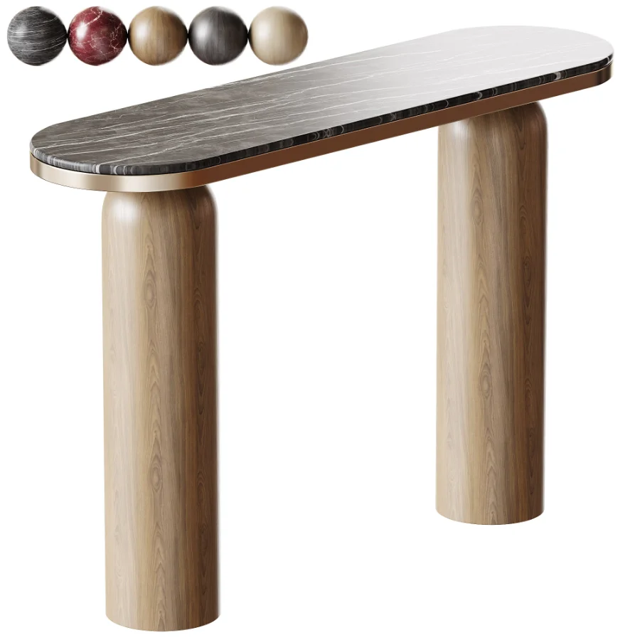 Luxor Console Table Multicolor