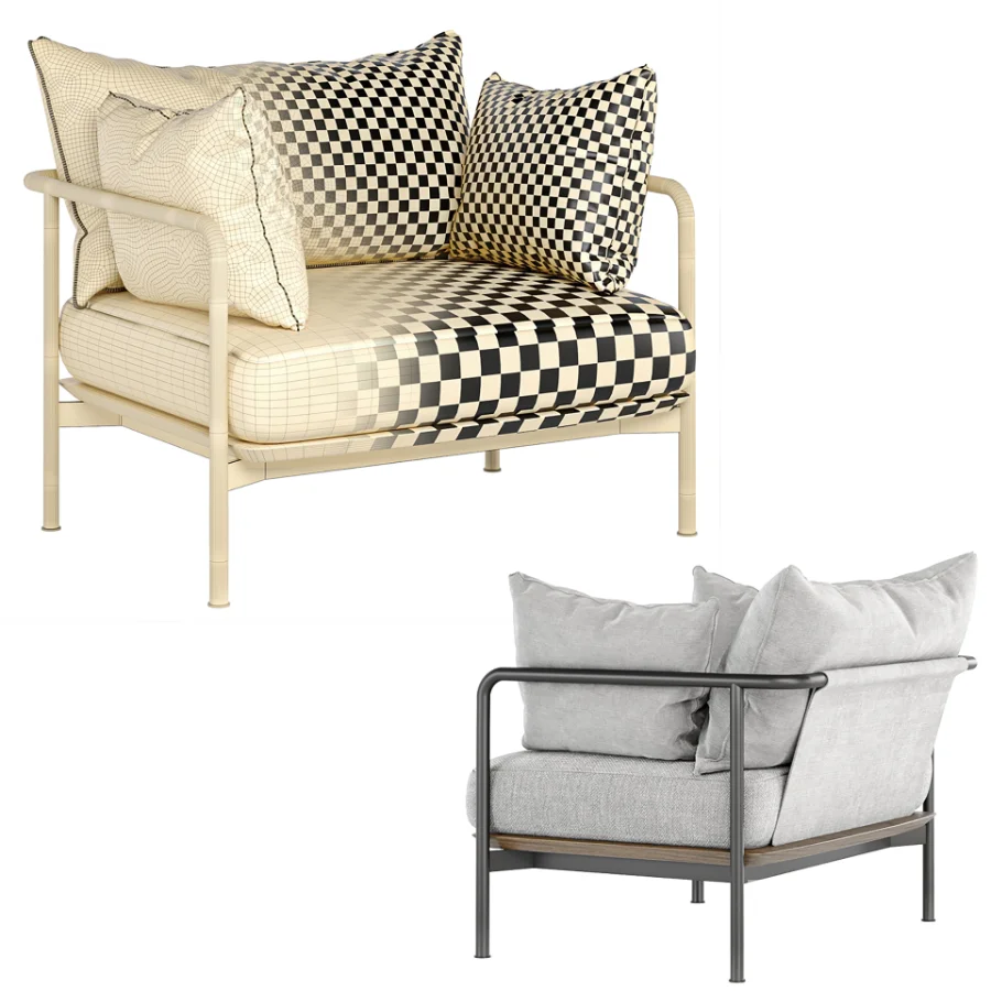CRAWFORD Armchair By STELLAR WORKS Image 2