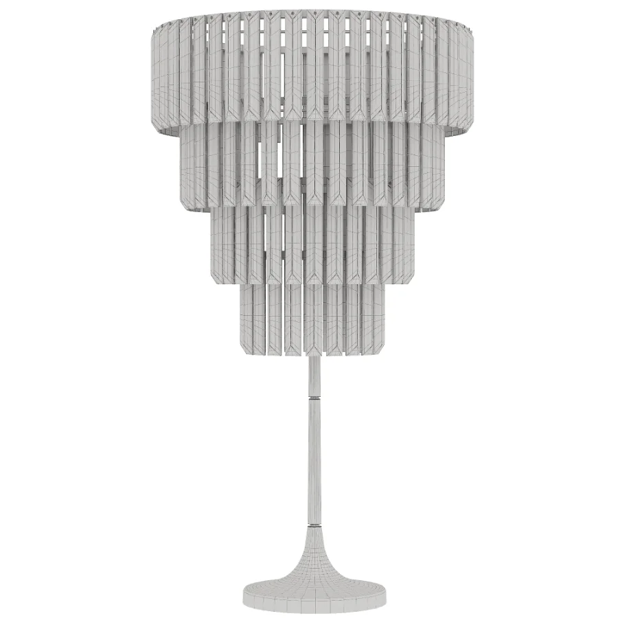 Crystal Pendant 4 Tier Table Image 2