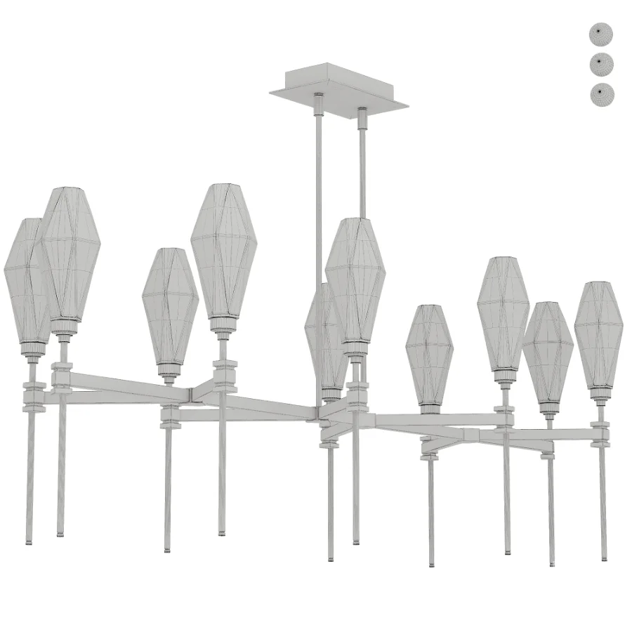 Alto Linear Belvedere Chandelier Image 5