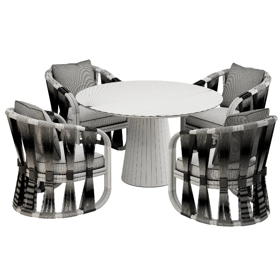 Dinning chair and table378 Image 3