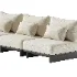 Daphne Outdoor Armless Sofa - Thumbnail 4