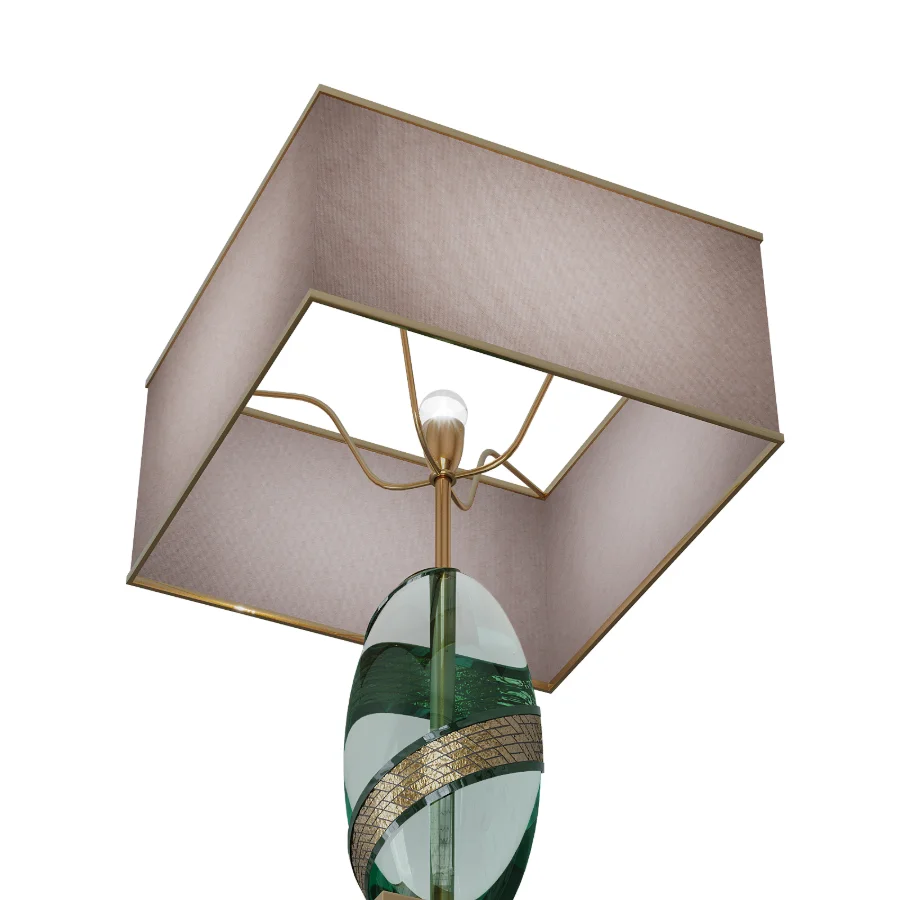 The Brahma lamp is green Image 5