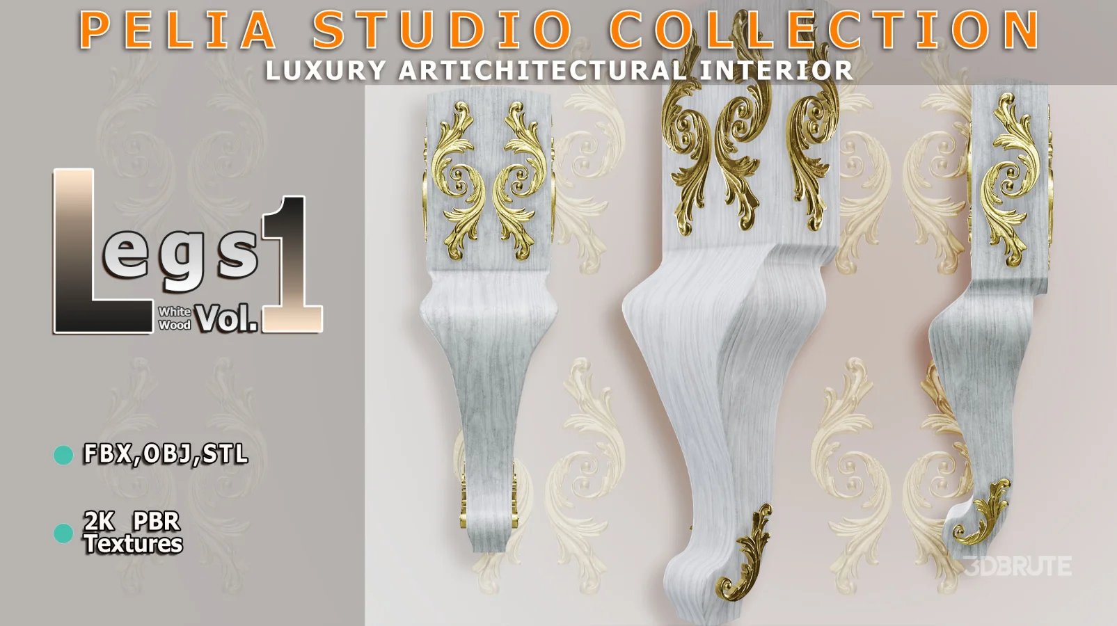 Leg-1-WhiteWood Image 1
