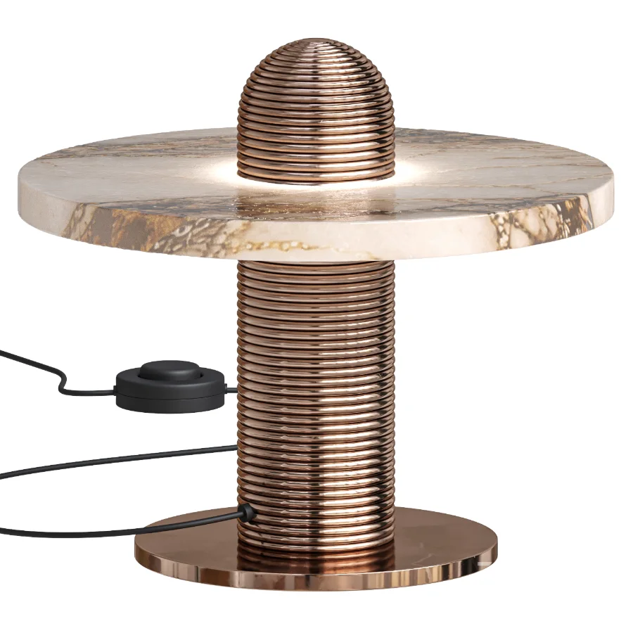 Alabaster Comet Table Lamp Image 4