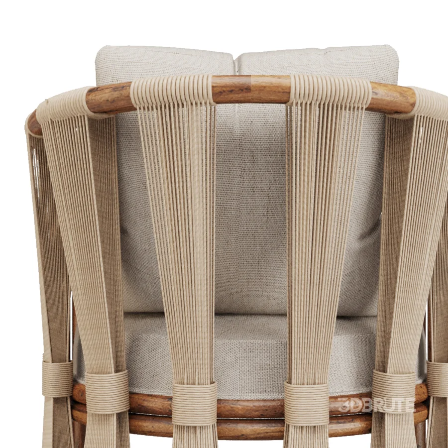 Shanaya Rattan Arm Chair Image 6