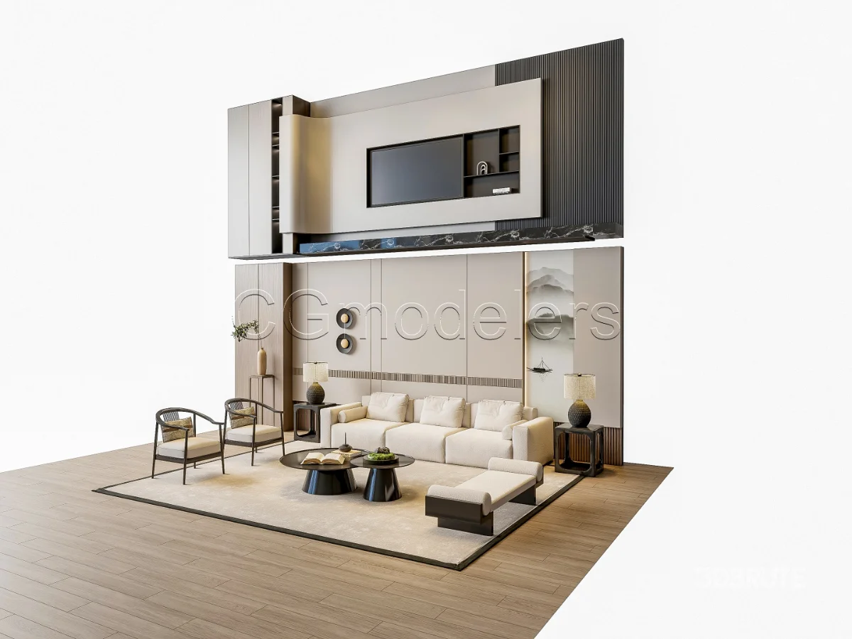 MODERN LUXURY LIVING ROOM SET 1 Image 15