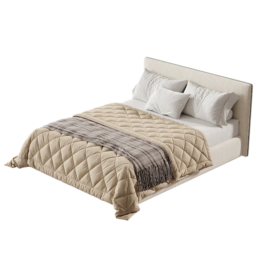 Ribbon Fabric Bed Image 2