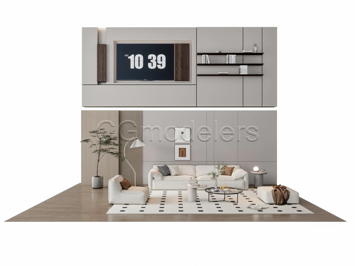 MODERN LUXURY LIVING ROOM SET 14 Image 15