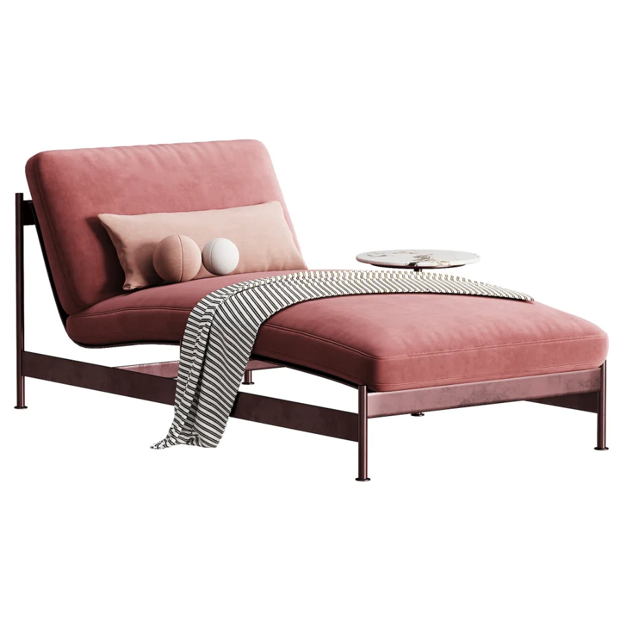 Outdoor Sandy Armchair and Chaise Longue Image 2