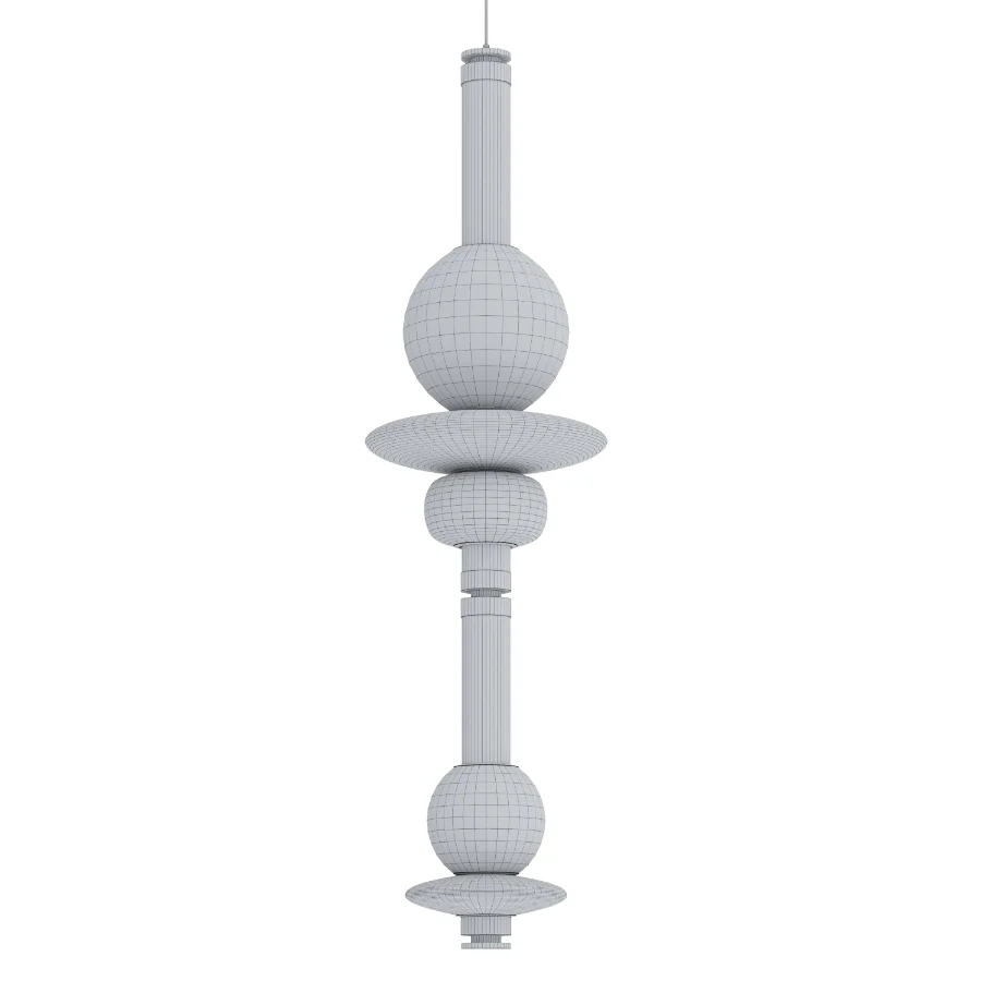 Stellar Orbit Linear LED Minimalist Pendant Light Image 2