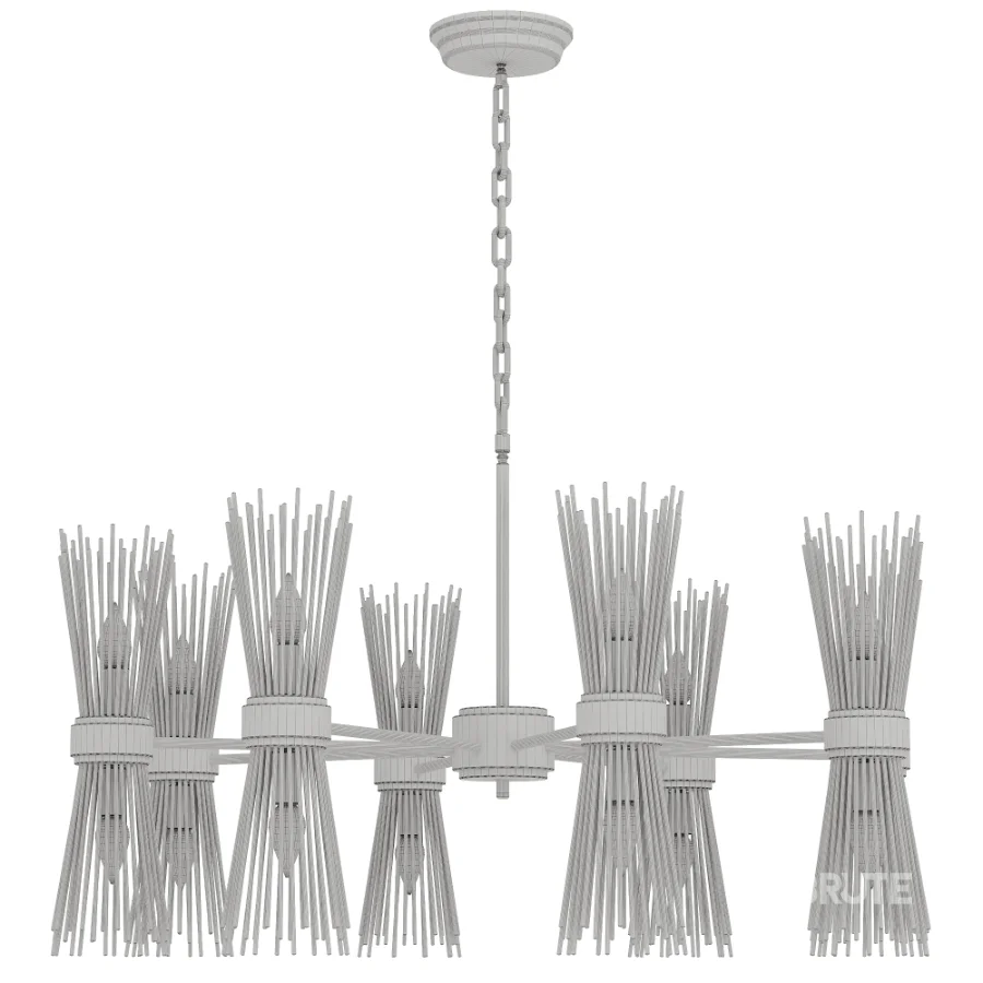 Skyla Brass Chandelier Image 5