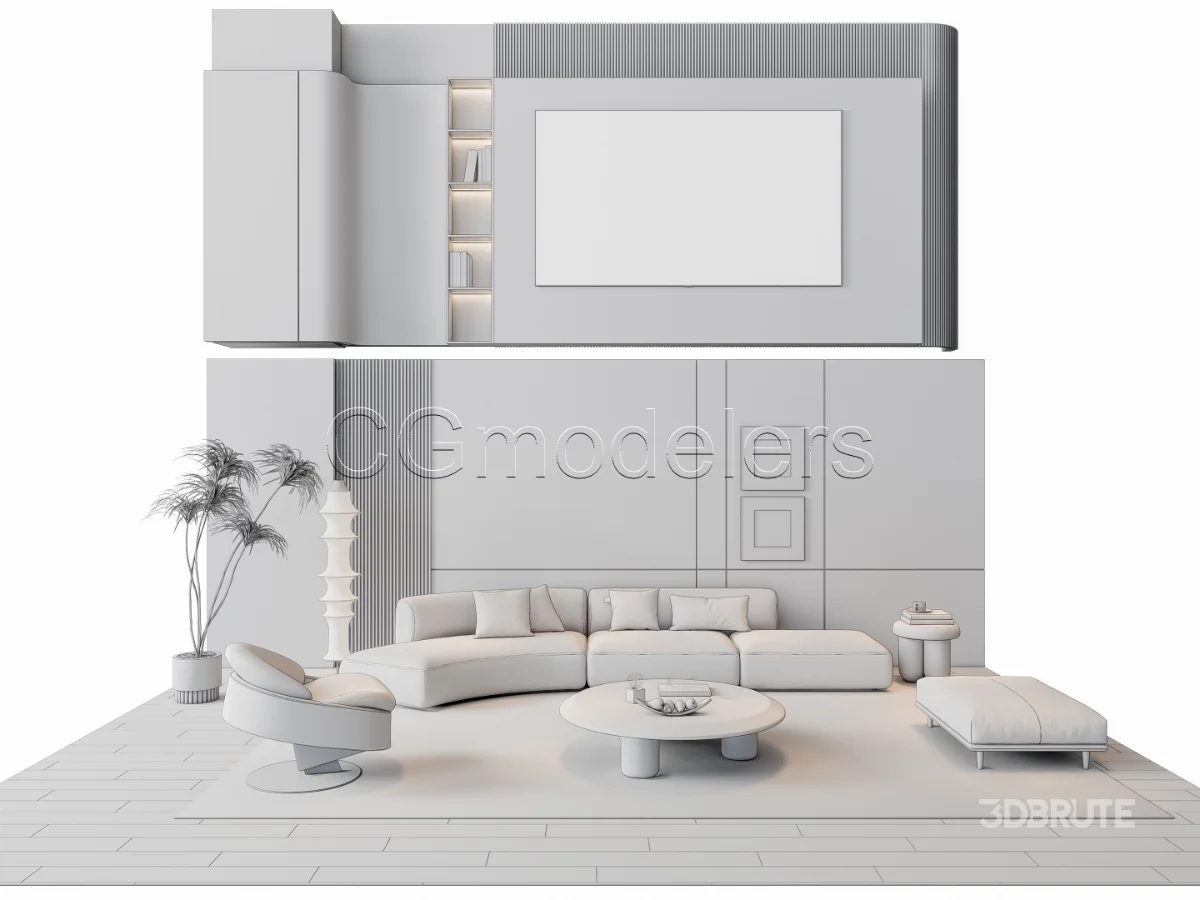 MODERN LUXURY LIVING ROOM SET 11 Image 20