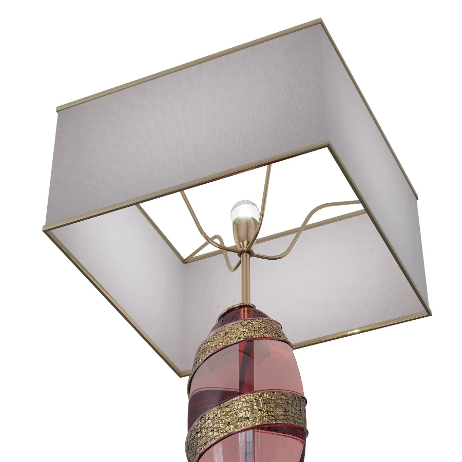 Brahma lamp light blue and red Image 2