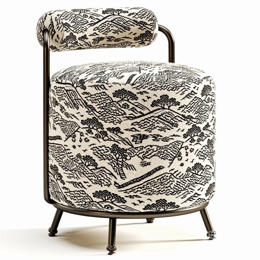 Gwendolyn Accent Stool Image 4