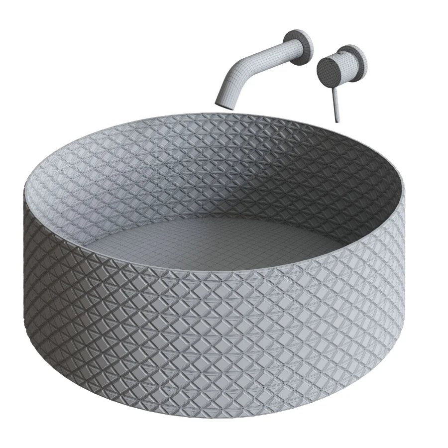 Glass Countertop Washbasin Image 2