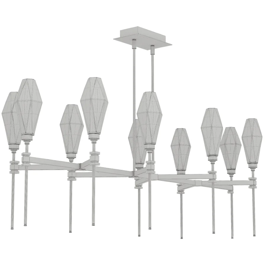 Alto Linear Belvedere Chandelier Image 7