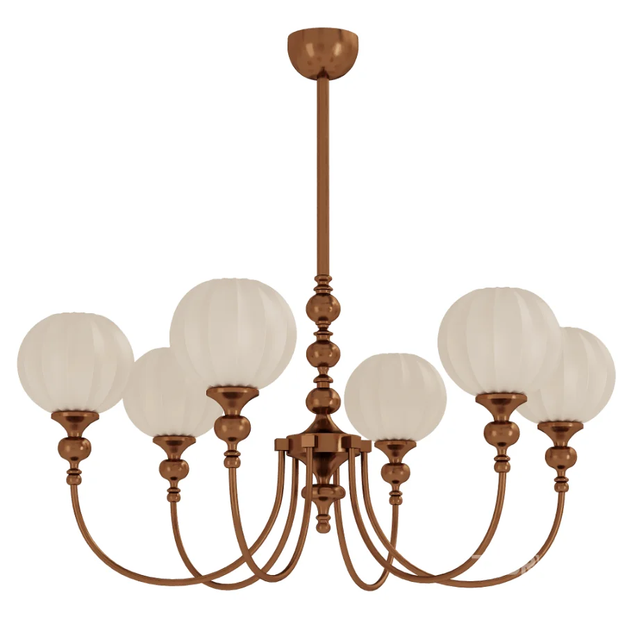 Retro Monique Chandelier Image 8