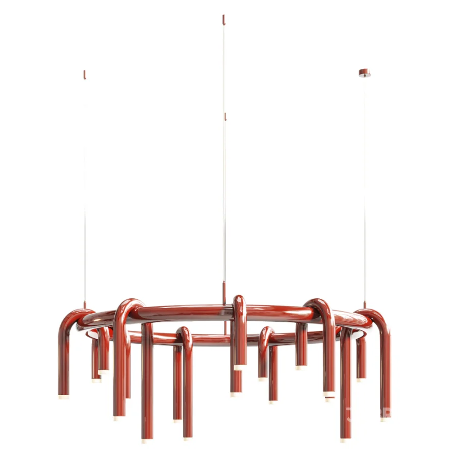 HomeLove Red Chandelier Image 1