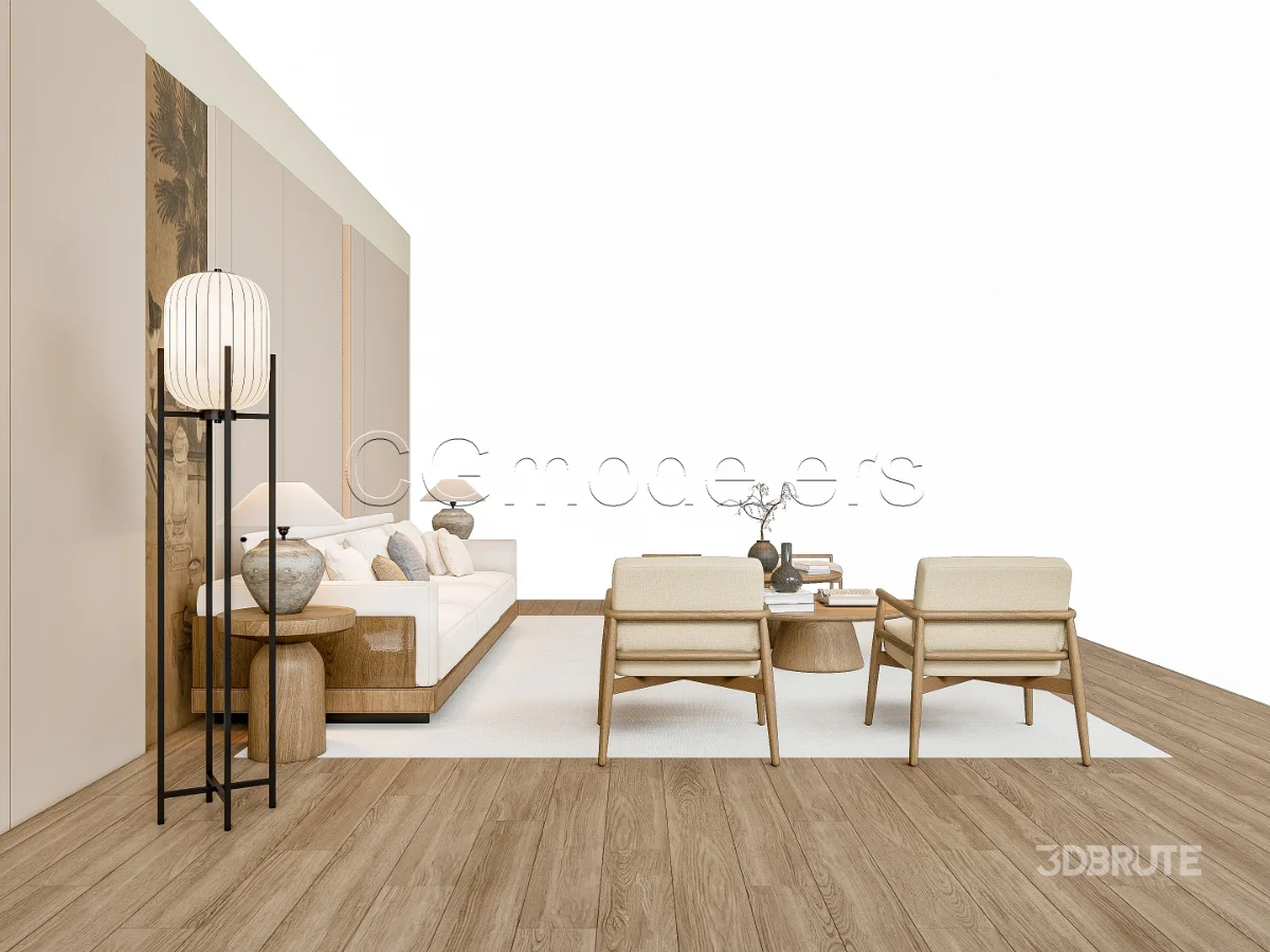 MODERN LUXURY LIVING ROOM SET 2 Image 2