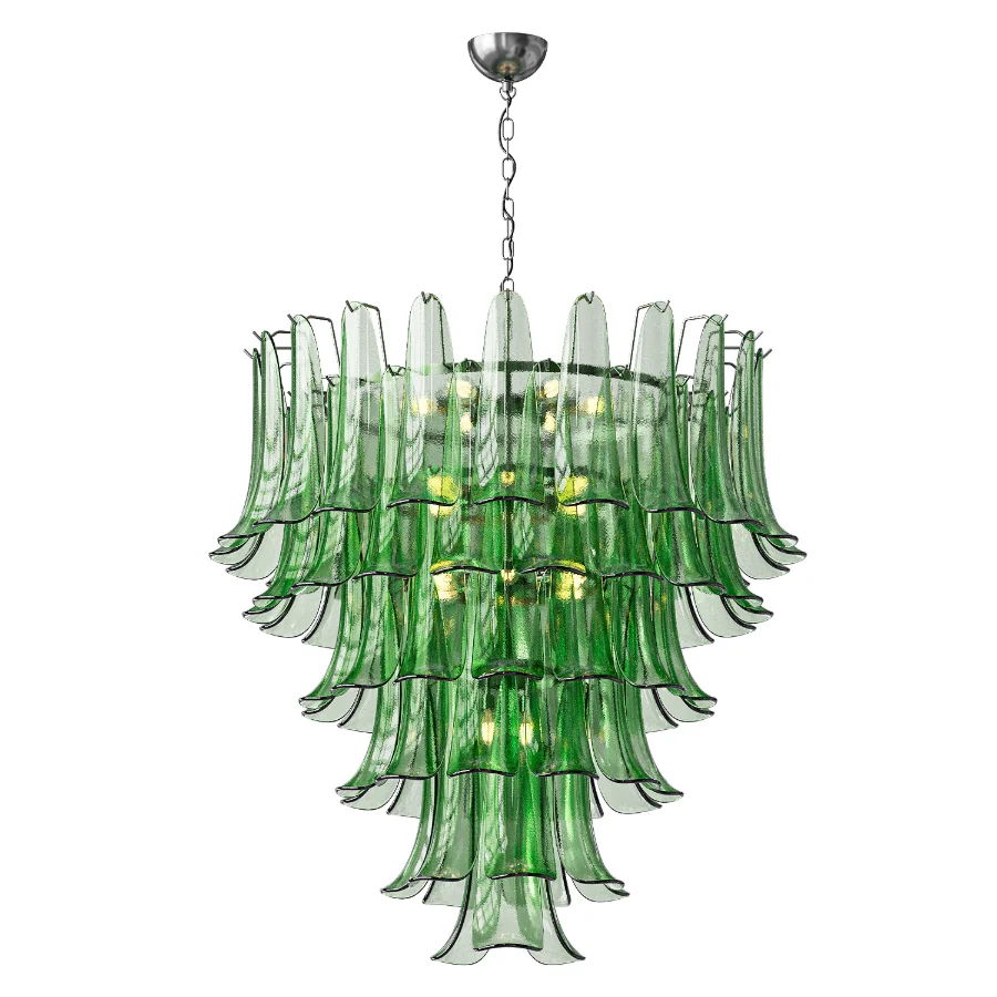 Lobby Green Chandelier by Lampatron Image 4